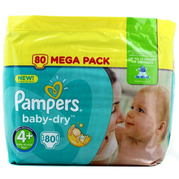 Pampers Baby Dry Mega T4 X80