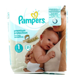 PAMPERS New Baby Sensitive T1 x21