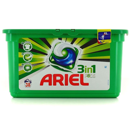 ARIEL PODS Cápsulas de Detergente Regular X38
