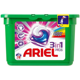 ARIEL PODS Detergente Cápsulas Color X19