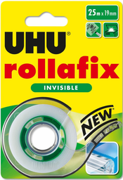 UHU Rollafix Invisible dévidoir 25m x 19mm