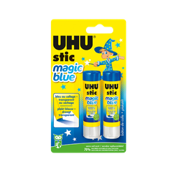 UHU Bâtons de colle Stic Magic Blue 8g