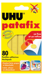 UHU Pastilles adhésives Patafix fixation forte