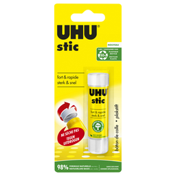 UHU Bâton de colle - Stic blanc 8,2g