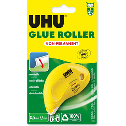 UHU Colle Glue Roler Non-Permanent 8.5Mx6.5mm