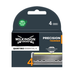 WILKINSON Lames de rasoir Quattro Titanium Précision - x4