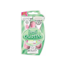 WILKINSON Maquinilla Desechable Quattro Sensitive X3