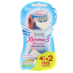 WILKINSON Maquinilla Desechable Xtreme 3 Beauty 4 unidades