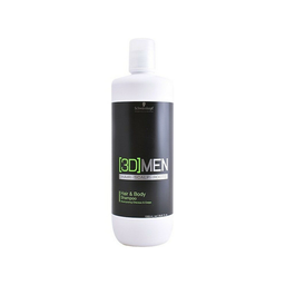 SCHWARZKOPF 3D Men Gel and Shampoo 1000 ml