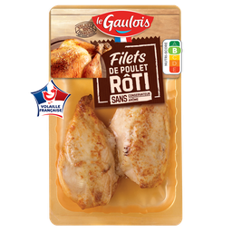 LE GAULOIS Filetes de pollo asados, 250 g