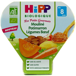 HIPP Puré de Calabaza Verduras Ternera 200 g