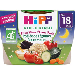 HIPP Bol Salteado de Verduras y Arroz 250 g