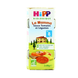 HIPP Salsa de Tomate y Verduras Bio 160 g
