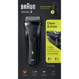 BRAUN Máquina de barbear elétrica homem Series 3 3000