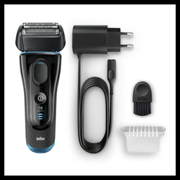 BRAUN Máquinas de barbear masculinas series 5 5140 s azul/preto 1 unidade