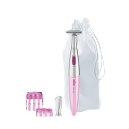 BRAUN Aparador 3-em-1 Silk-épil Bikini Styler FG1100 Rosa com 4 Acessórios