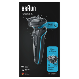 BRAUN Series 5 50-M1000s Máquina de Barbear Elétrica Homem, Menta