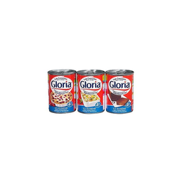 GLORIA Leche Concentrada Semidesnatada Sin Azúcar 3 x 410 g