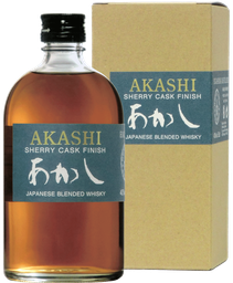 AKASHI Whisky Blended Sherry Cask Finish Japon, 40 % vol 50 cl