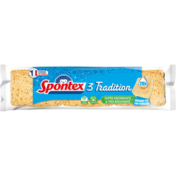 SPONTEX Esponja vegetal el paquete de 3