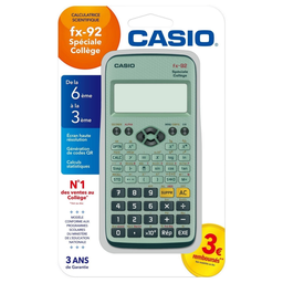 CASIO Calculadora FX92 Especial Colégio
