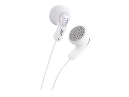 JVC Écouteurs Ha-f14 gummy blanc
