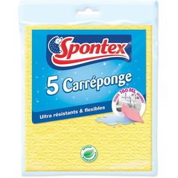 SPONTEX Bayetas para vajilla 20x18cm paquete de 5