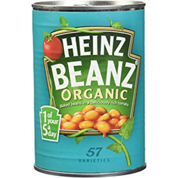 HEINZ Platos preparados Baked Beans Organic 415 g