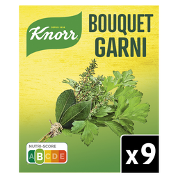 Knorr Bouquet Garni Thym Persil Et Laurier Sans Conservateur 9 Tablettes 99G