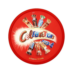 MARS celebrations chocolate tub candies 750g