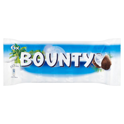 BOUNTY Chocolate con leche relleno de coco x6 171 g