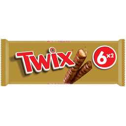 TWIX Barritas de galleta cubiertas de chocolate y caramelo 300g