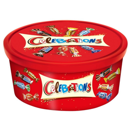 MARS celebrations chocolate tub an assortment milk chocolates 650g