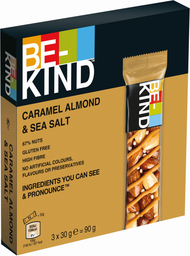 BE-KIND Caramel Almond & Sea Salt 3x30 g