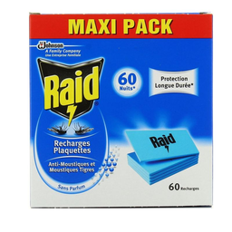 RAID recharge plaq 60N ss Parfx60