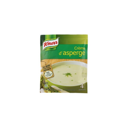 KNORR soupe deshydratee crème d asperges: le sachet 1l - 70g