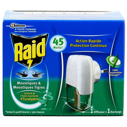 RAID Difusor Elétrico Líquido 45 Noites Eucalipto