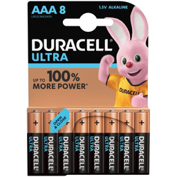 DURACELL dur pile alcal ult pow Lr03X8
