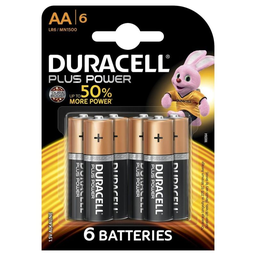 DURACELL plus power aa X6