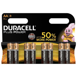 DURACELL plus power aa X8