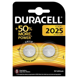 DURACELL Lithium Battery 2025 x2