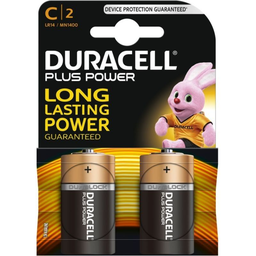 DURACELL Pile Alcaline Plus LR14 C X2
