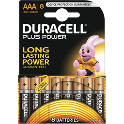 DURACELL Pile Alcaline LR03 AAA par 8