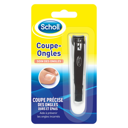 SCHOLL Corta-unhas de Aço Inoxidável 1 unidade
