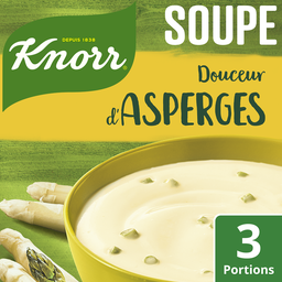 Knorr Soupe Deshydratée Douceur D'Asperges 3 Personnes 96G