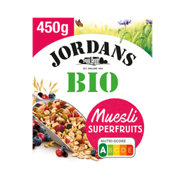 JORDAN'S Muesli bio superfruits 450g