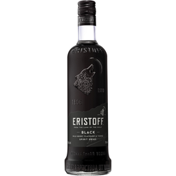 ERISTOFF Boisson a Base de Vodka Aromatisée Black 18%