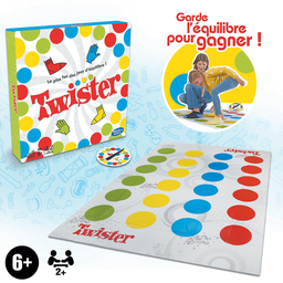 HASBRO Twister Balance Board Game, the box