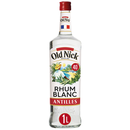 OLD NICK Rhum Blanc Traditionnel des Antilles 40% OLD NICK