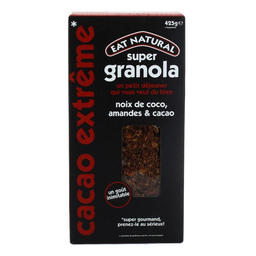 EAT NATURAL Granola Coco Amêndoa Cacau 425 g
